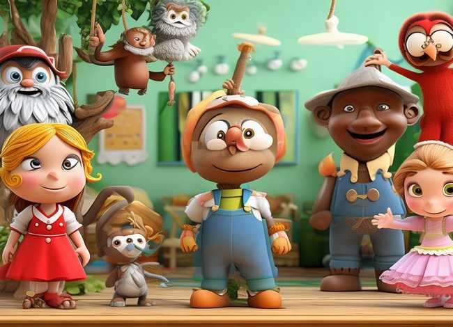 幼儿多角色表演故事 有7个角色的大班幼儿故事