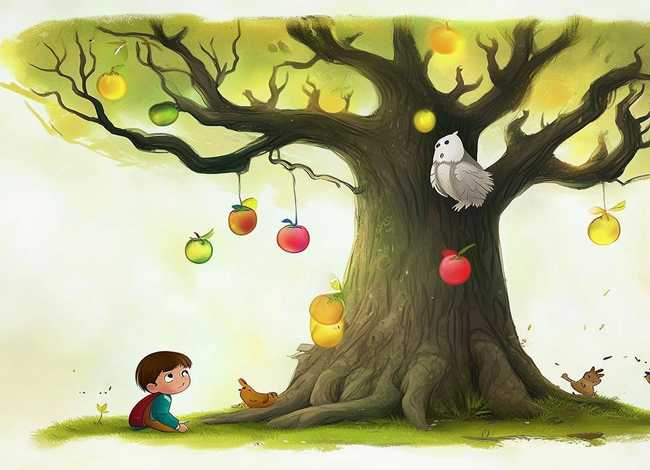 宝贝树儿童故事;寓言故事 宝贝树儿童故事;寓言故事