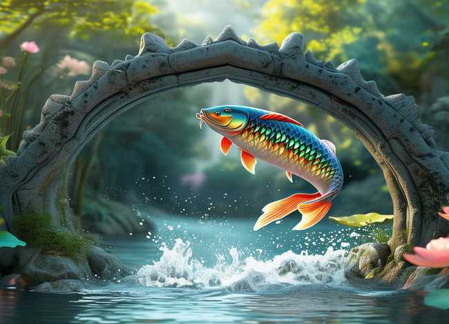 小鲤鱼的故事视频；小鲤鱼跳龙门主要内容