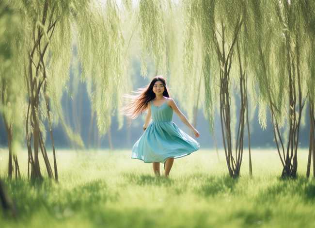 柳树的儿歌童谣（柳树姑娘儿歌歌词）