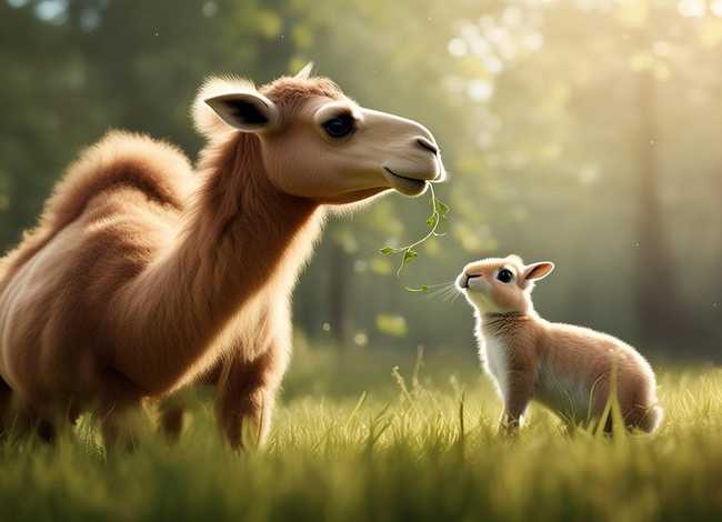 兔子报恩故事儿童故事,骆驼和小兔子寓言故事 兔子报恩故事儿童故事,骆驼和小兔子寓言故事