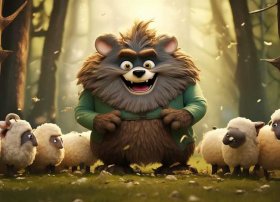 儿童故事狼吃羊的故事，儿童故事大灰狼小羊-儿童故事大灰狼吃小羊