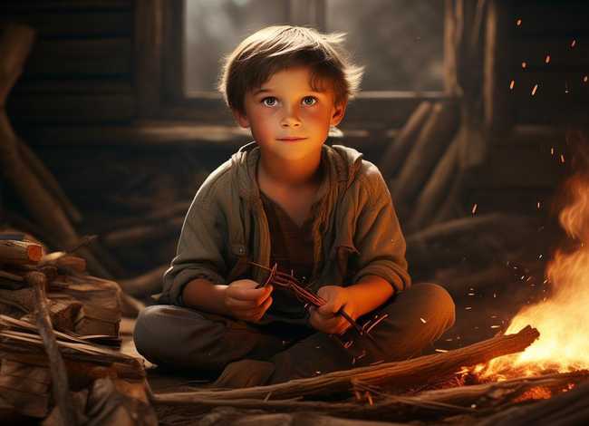 儿童睡前神话故事;每日儿童睡前故事-钻木取火 儿童睡前神话故事;每日儿童睡前故事-钻木取火