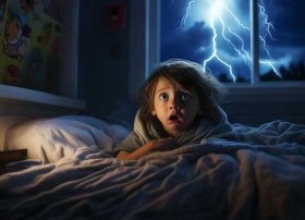 儿童打雷做噩梦，半夜老是容易惊醒,恐慌,是怎么回事呢