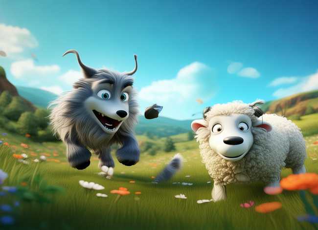 狼和羊的故事动画，狼和羊的动画片叫什么名字