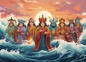 八仙过海儿童故事200字、八仙过海的故事200字