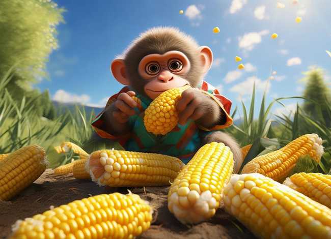 猴子掰玉米的故事完整版可复制 为什么小猴子掰玉米掰了一个扔一个呢