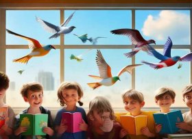 有关翅膀的儿童绘本故事幼儿园；21绘本《鸟有翅膀孩子有书》