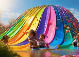 儿童睡前故事神奇的彩蛋滑滑梯（小儿四岁以上的故事大全）