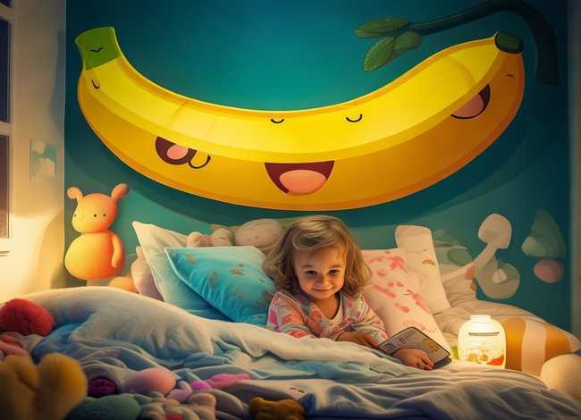 超大的香蕉儿童睡前故事，睡前温馨儿童故事