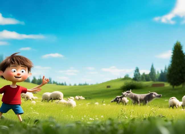 儿童狼来了故事大全3-6岁 - 狼来了的故事 儿童狼来了故事大全3-6岁 - 狼来了的故事