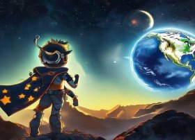 儿童漫画图片大全 图；地球奇侠之赛先生说 漫画放送~