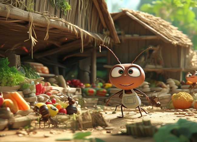 儿童英语故事ppt课件,儿童故事-小蚂蚁的仓库 儿童英语故事ppt课件,儿童故事-小蚂蚁的仓库