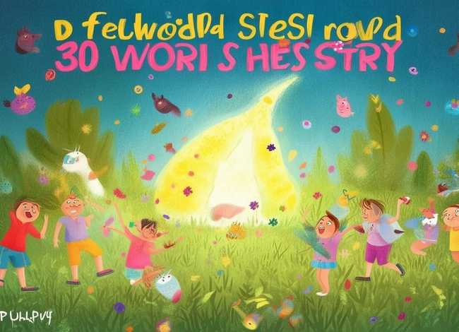 儿童小故事30字 - 趣味小故事30字