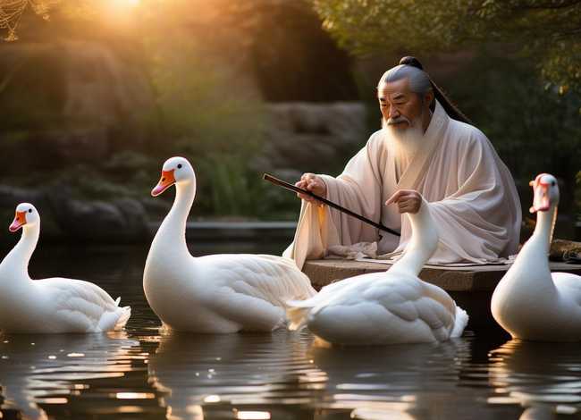 鹅的故事和典故；王羲之爱鹅的故事是什么