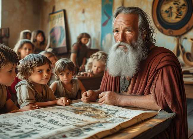 荷马史诗儿童讲解（荷马时代的教育内容以什么什么为主）