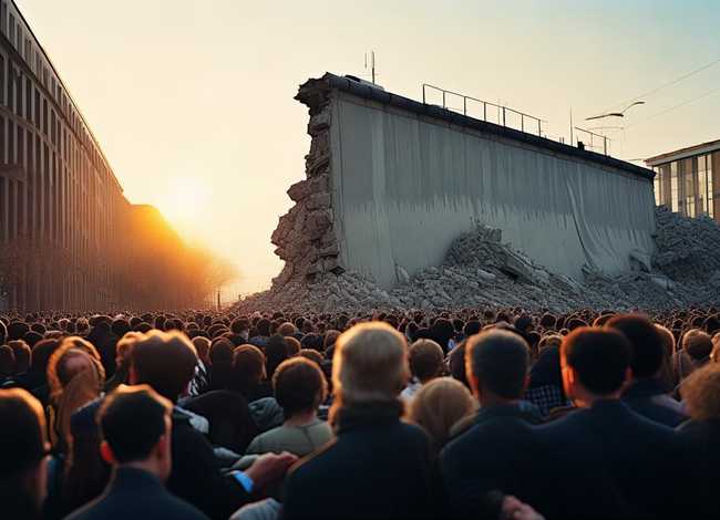 柏林墙的倒塌小短文历史 后记的读音后记的读音是什么