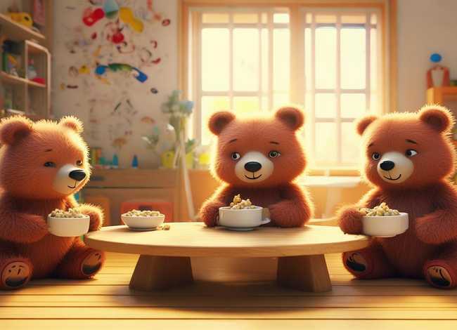 三只小熊幼儿故事4分钟完整版(儿童故事三只小熊) 三只小熊幼儿故事4分钟完整版(儿童故事三只小熊)