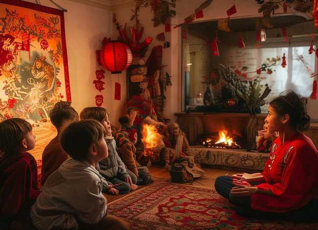 关于除夕的幼儿故事 - 关于除夕的传说故事简短有哪些