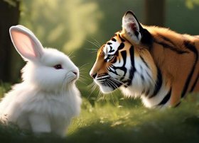 兔子的故事有哪些 兔子与老虎的爱情故事