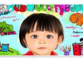 儿童图片文字大全 2021保护视力手抄报内容文字_保护眼睛预防近视标语