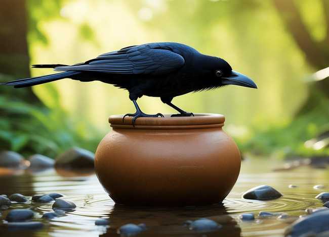《乌鸦喝水》儿童故事，故事乌鸦喝水(必备10篇)