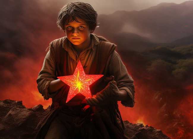 红色儿童小故事闪闪的红星（闪闪的红星讲了革命战争年代）