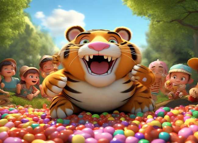 少儿故事3-6岁老虎吃糖（幼儿园中班教案《爱吃糖的老虎》）