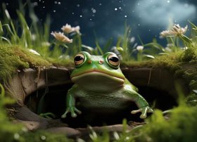 井底之蛙儿童故事全文，睡前故事《井底之蛙》