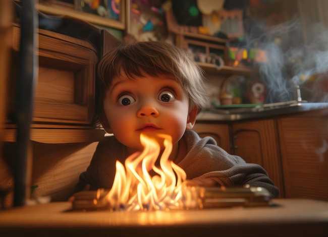 幼儿火灾故事 - 藏起来的火苗内容简介