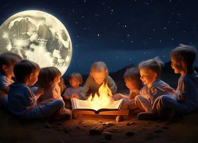 有关月亮的故事儿童版、关于月亮的故事有哪些 儿童故事