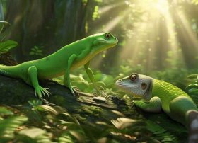 讲故事小壁虎借尾巴视频（小壁虎借尾巴的故事）