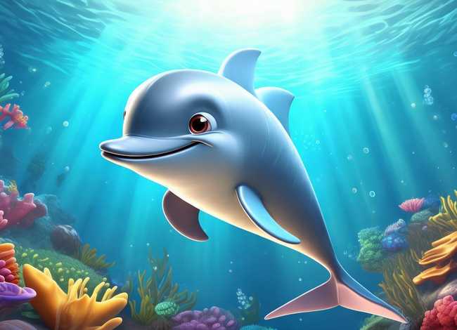 海豚儿童故事；小海豚历险记童话故事