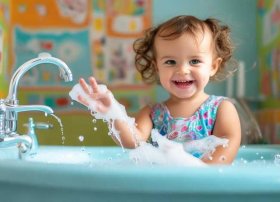 有关洗手的幼儿故事、勤洗手讲卫生的故事