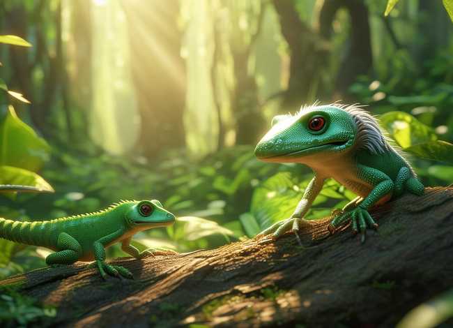 讲故事小壁虎借尾巴视频（小壁虎借尾巴的故事）