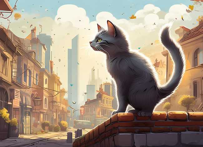 野猫的城市幼儿故事（幼儿园大班说课稿-《野猫的城市》）