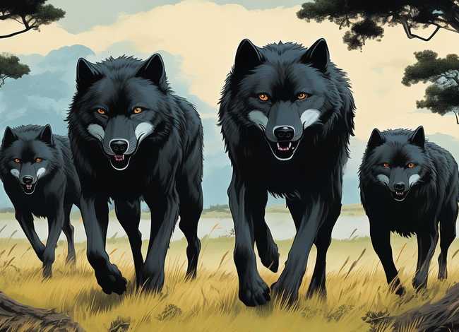 三只狼故事（宫西达也绘本全系列恐龙书第二辑）