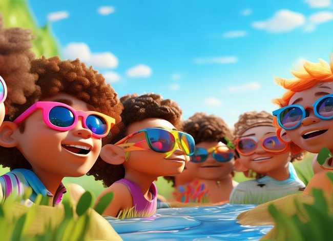 保护眼睛儿童画，保护眼睛的儿童画怎么画