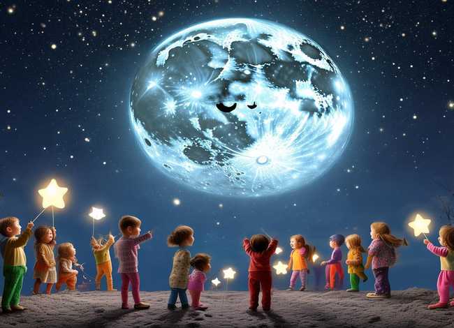 幼儿有关月亮的小故事 月亮和星星的故事 幼儿有关月亮的小故事 月亮和星星的故事