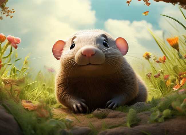 小鼹鼠的故事(全4册)书籍，有鼹鼠形象的文学作品