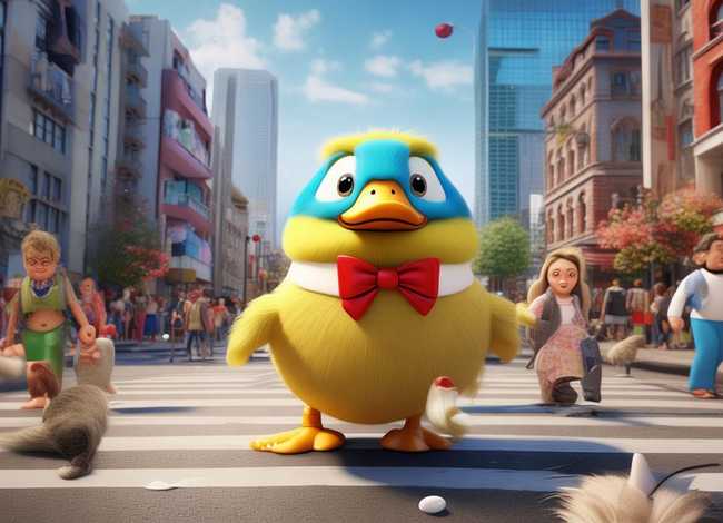 过马路编故事，鸭子过马路作文小练笔