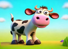 儿童漫画图片大全简笔画；牛漫画图片简笔画