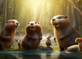 好邻居的故事怎么讲 - 河狸妈妈的好邻居的童话故事