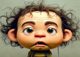 小孩惊讶的表情简笔画、如何画小人表情的简笔画