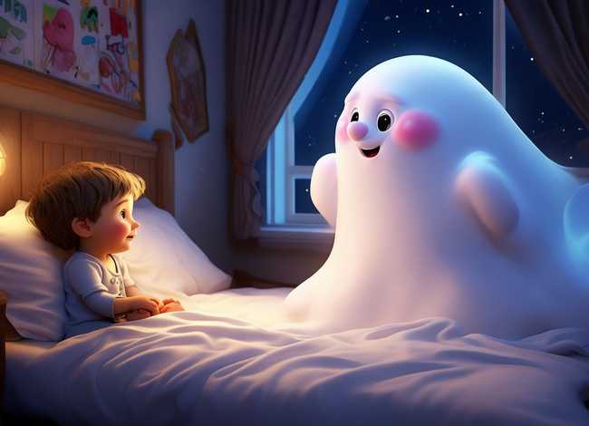 适合儿童的幽灵睡前故事 - 睡前故事-幽灵