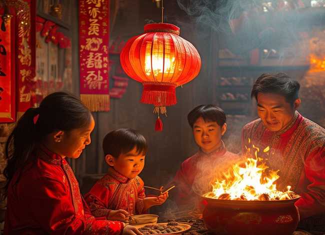 过新年的小故事、关于春节的小故事以及由来古诗