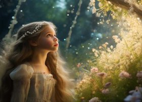 女孩故事 珍珠女孩童话故事