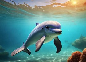 播放海豚的故事、睡前小故事 001 小海豚