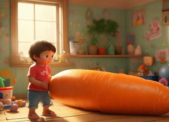 大萝卜儿童故事 - 睡前小故事(大大的胡萝卜) 大萝卜儿童故事 - 睡前小故事(大大的胡萝卜)