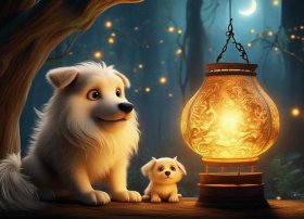 大狗和小狗的童话故事，中国名家童话·神奇的车灯目录